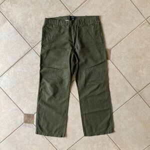 Banana Republic Forest Green Chinos